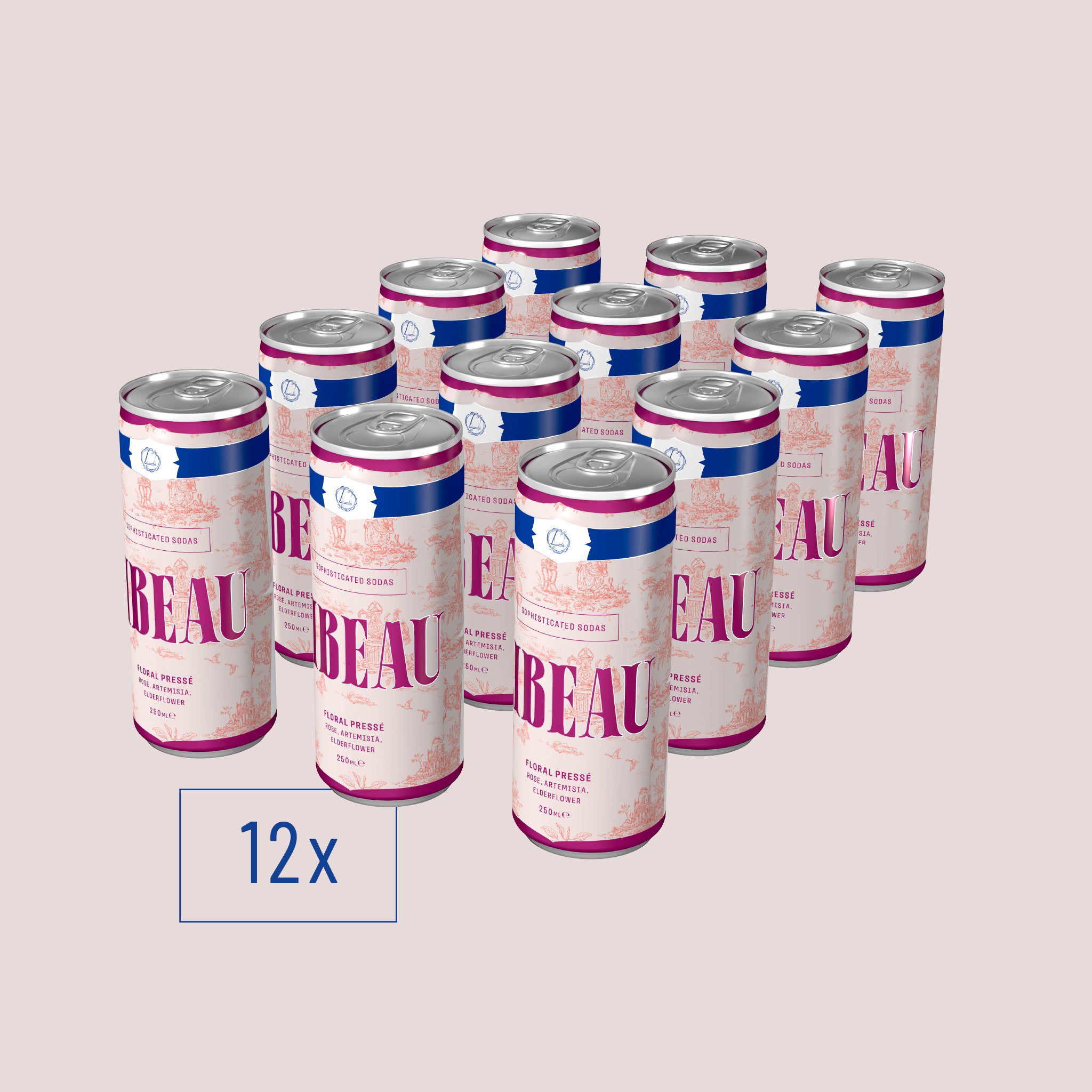Floral Pressé, Cans